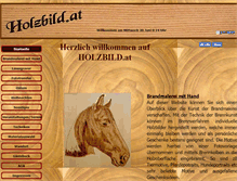 Tablet Screenshot of holzbild.at